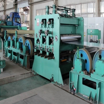 Chaîne de production de galvanisation d'immersion chaude de zinc 0.35-0.65mm 550-1250mm