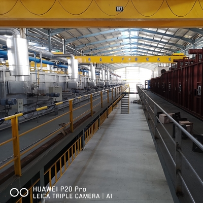 ligne automatique métal de galvanisation de 0.7-1.3mm d'acier de l'équipement 250000TPY