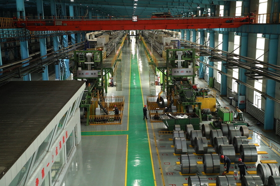 Ligne de galvanisation continue de l'immersion chaude 850mm pour la bobine de décapage acide