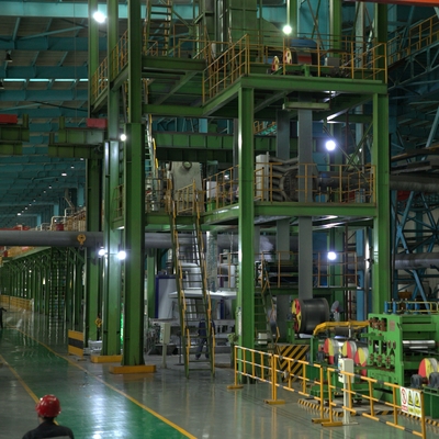 ligne continue de processus de galvanisation de 1.0-3.0mm 450mm pour l'industrie sidérurgique