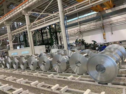 Galvanisation continue d'industrie sidérurgique après laminage à chaud avec le gaz de four