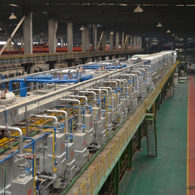 ligne continue de galvanisation de bobine de 1550mm équipement pour la bande en acier