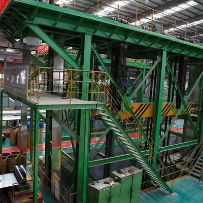 ligne continue de Galvalume de galvanisation de 1250/1350mm pour des produits de centre de détection et de contrôle