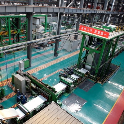 La ligne de Galvalume d'immersion chaude rétrécissent 50000t froid 1250mm