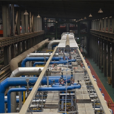 Ligne de recuit et de marinage four 1250mm ouvert du feu du processus 0.15mm 1.5mm