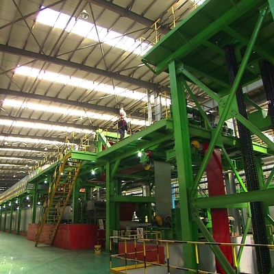 Usine en acier 500mm-1250mm de machine de revêtement de couleur de bobine 1.0-2.5mm