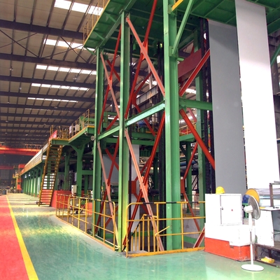 ligne de revêtement en acier de couleur de 650mm ligne continue de galvanisation de Cgl de processus