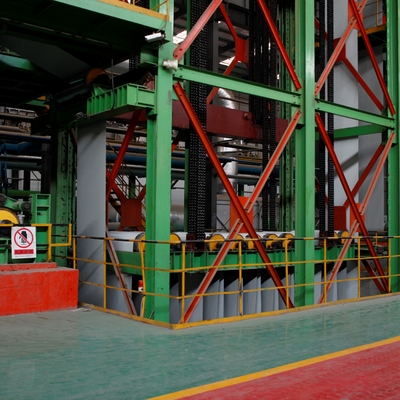 Ligne de revêtement galvanisée de couleur de feuille ligne de revêtement des métaux de fabricants 0.16-0.6×1400MM