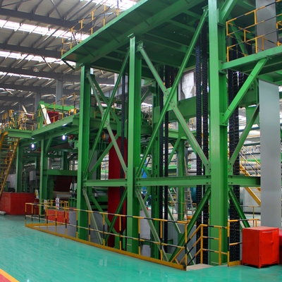 Ligne de revêtement de couleur d'acier au carbone pour le métal en acier plat 150000 T/Y