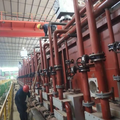 Ligne automatique de galvanisation d'immersion chaude pour la bande en acier 2.0-3.0mm 450mm