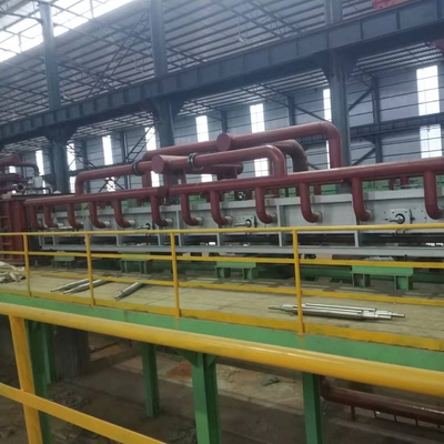 Ligne de recuit de galvanisation d'immersion chaude dans la ligne 0.18-0.8mm 1250mm 180 000TPY