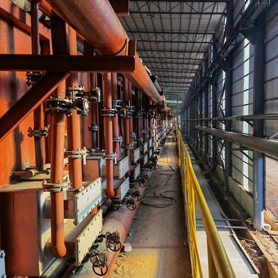 Ligne en acier 1.5-3.0mm 650mm 120,000TPY de galvanisation d'immersion chaude en métal