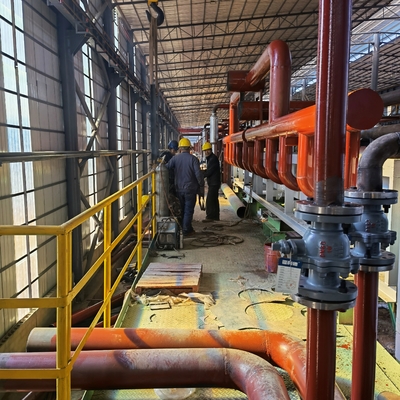 Ligne en acier 1.5-3.0mm 650mm 120,000TPY de galvanisation d'immersion chaude en métal