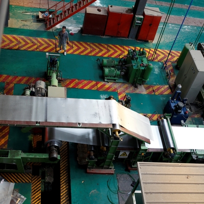 Ligne équipement 1.2mm 2.5mm de galvanisation d'immersion 1250mm 250000TPY