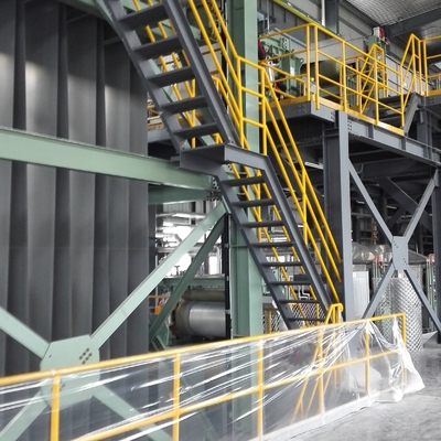 ligne de peinture en aluminium de bobine d'équipement de prérevêtement en continu de 500mm