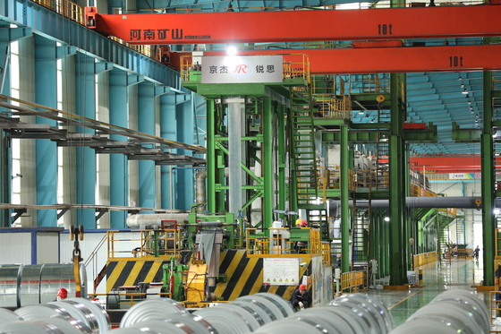 ligne 525mm continue grande vitesse de galvanisation de 0.5-2.5mm