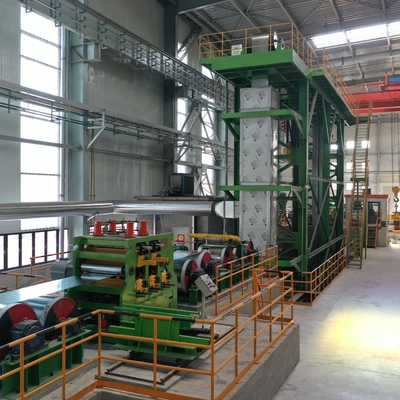 Ligne continue 1.2-3.0mm 1250mm maximum de galvanisation d'industrie sidérurgique de Cs