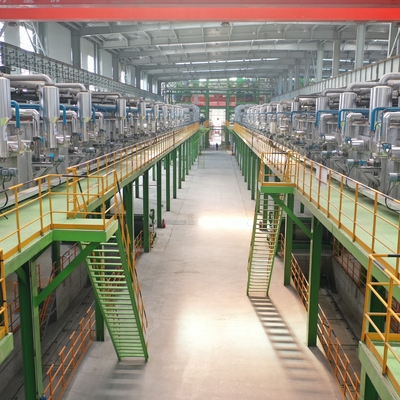 Galvanisation continue d'industrie sidérurgique après laminage à chaud avec le gaz de four