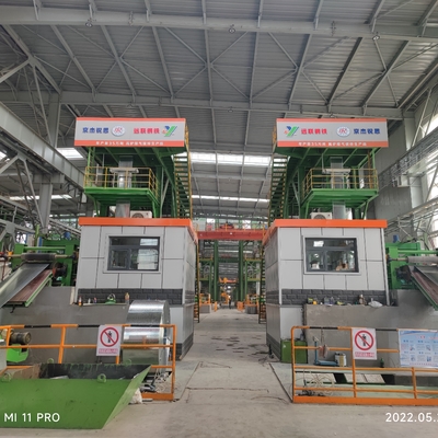 ligne de galvanisation de 0.25mm équipement de type continu pour la bobine laminée à froid
