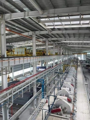 Galvanisation continue d'industrie sidérurgique après laminage à chaud avec le gaz de four