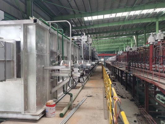Électro machine 0.4-1.6mm continus de galvanisation d'immersion chaude 800mm