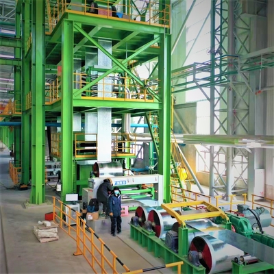 ligne uniforme de cgl de machine de galvanisation d'immersion chaude en métal métallurgique