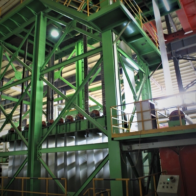 Ligne laminée à froid bande étroite continue de galvanisation de bobine de l'équipement 650/850mm