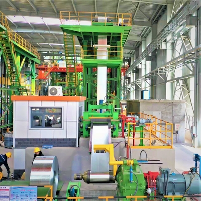 La ligne continue la feuille 1.0~2.5mm de galvanisation de zingage de four